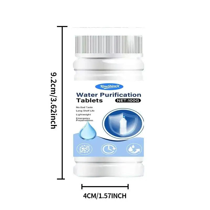 Water Purification Tablets – Fast-Dissolving Portable Purifier
