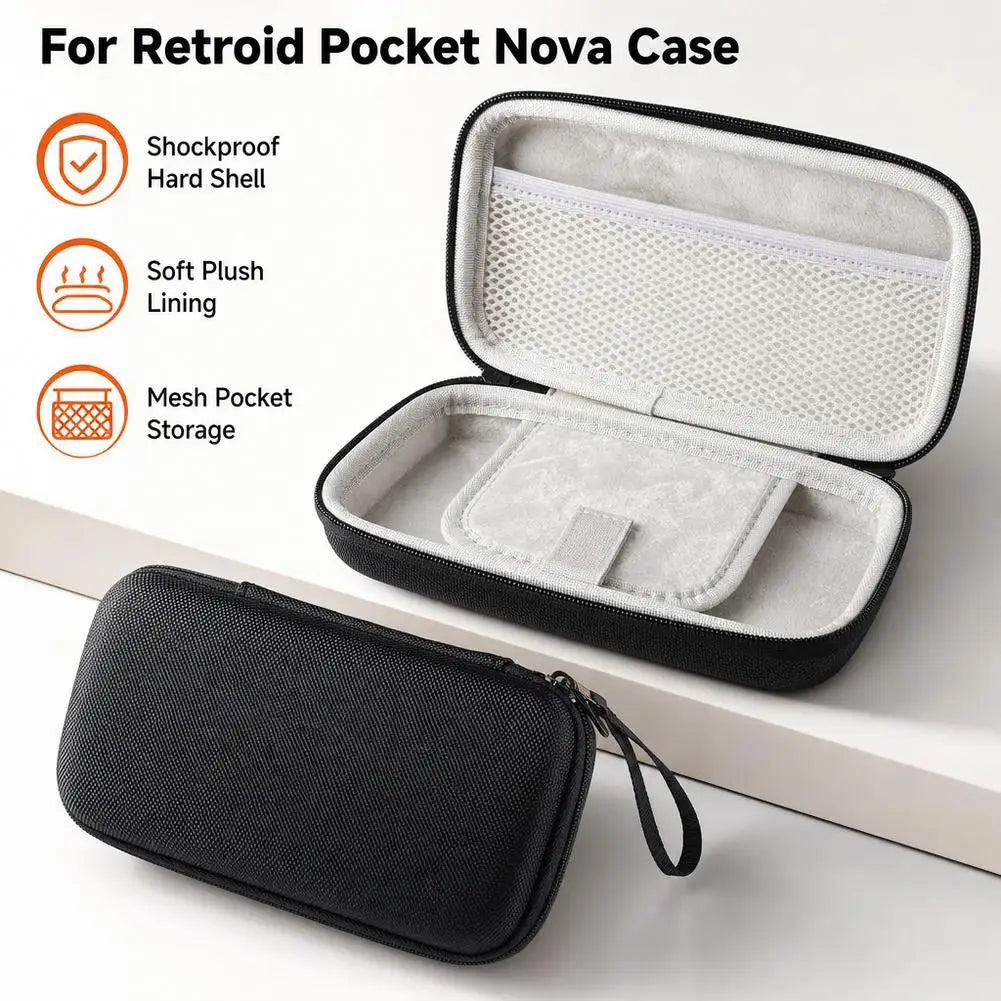 Retroid Pocket Nova EVA Carrying Case – Hard Shell Storage Bag
