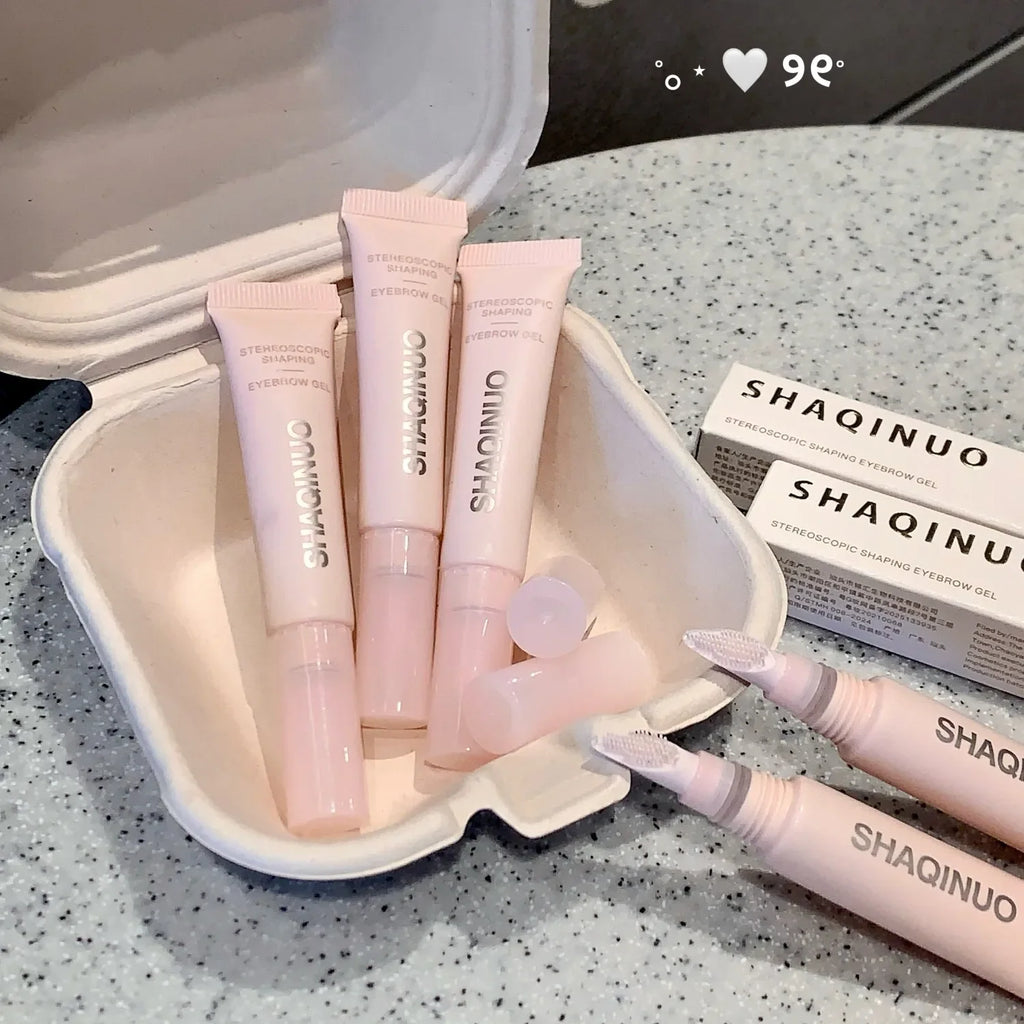 SHAQINUO 3D Lamination Brow Gel – Waterproof Feathered Brows