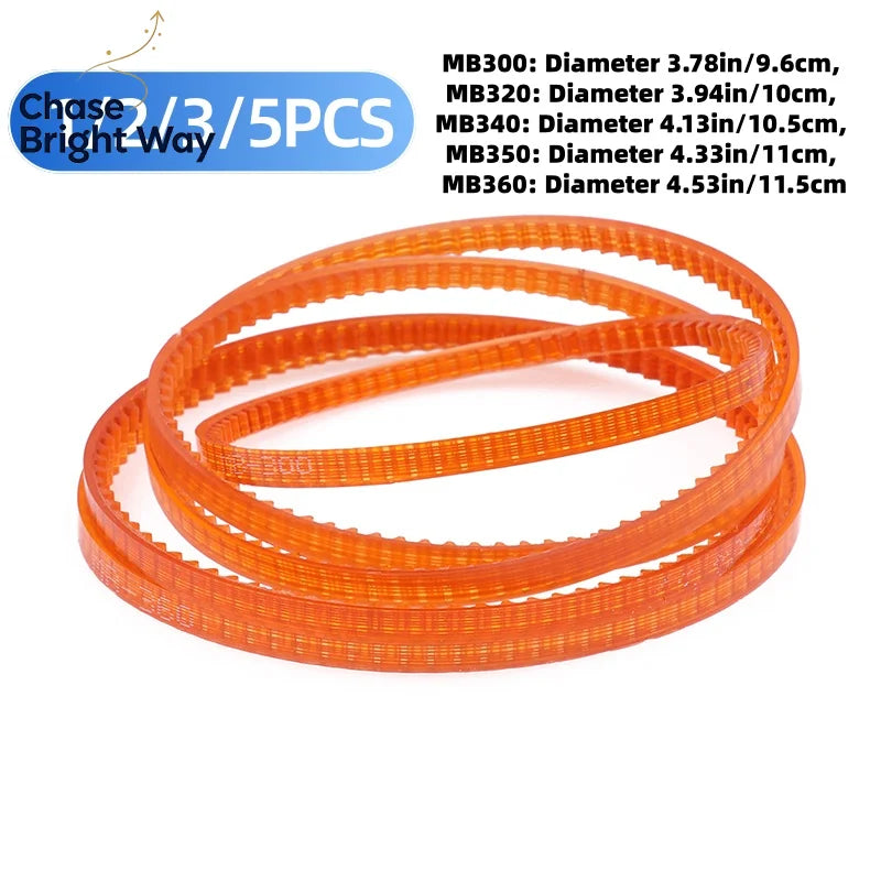 V-Belt Drive Belt Sewing Machine MB300–MB360 | 1–5 Pack