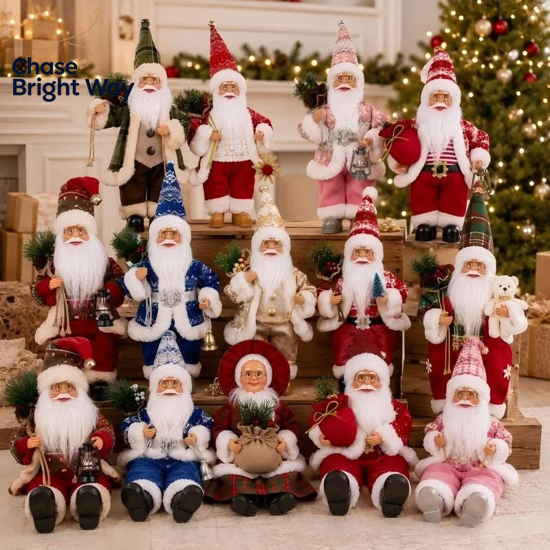 Santa Claus Standing Figurine | Outdoor Christmas Garden Decor