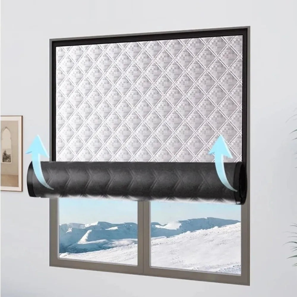 Thickened Thermal Blackout Curtain – Insulated Windproof Panel
