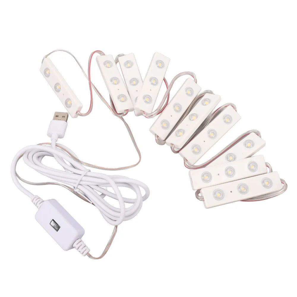 USB Vanity Mirror Light – Dimmable 4000K LED Makeup Lights