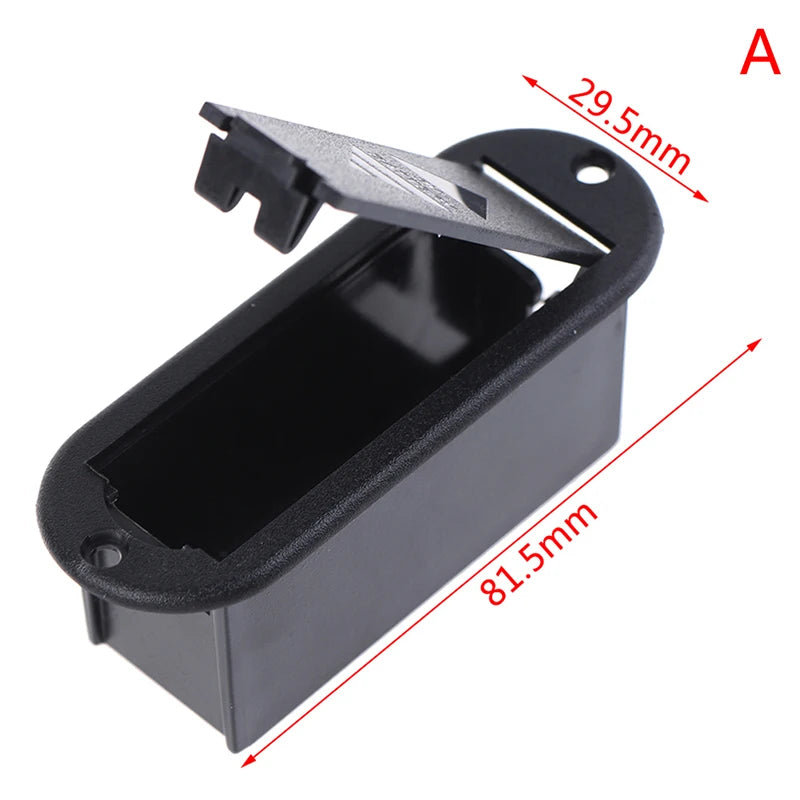 Active Bass Guitar 9V Battery Box Holder – Plug, Cable & Cover