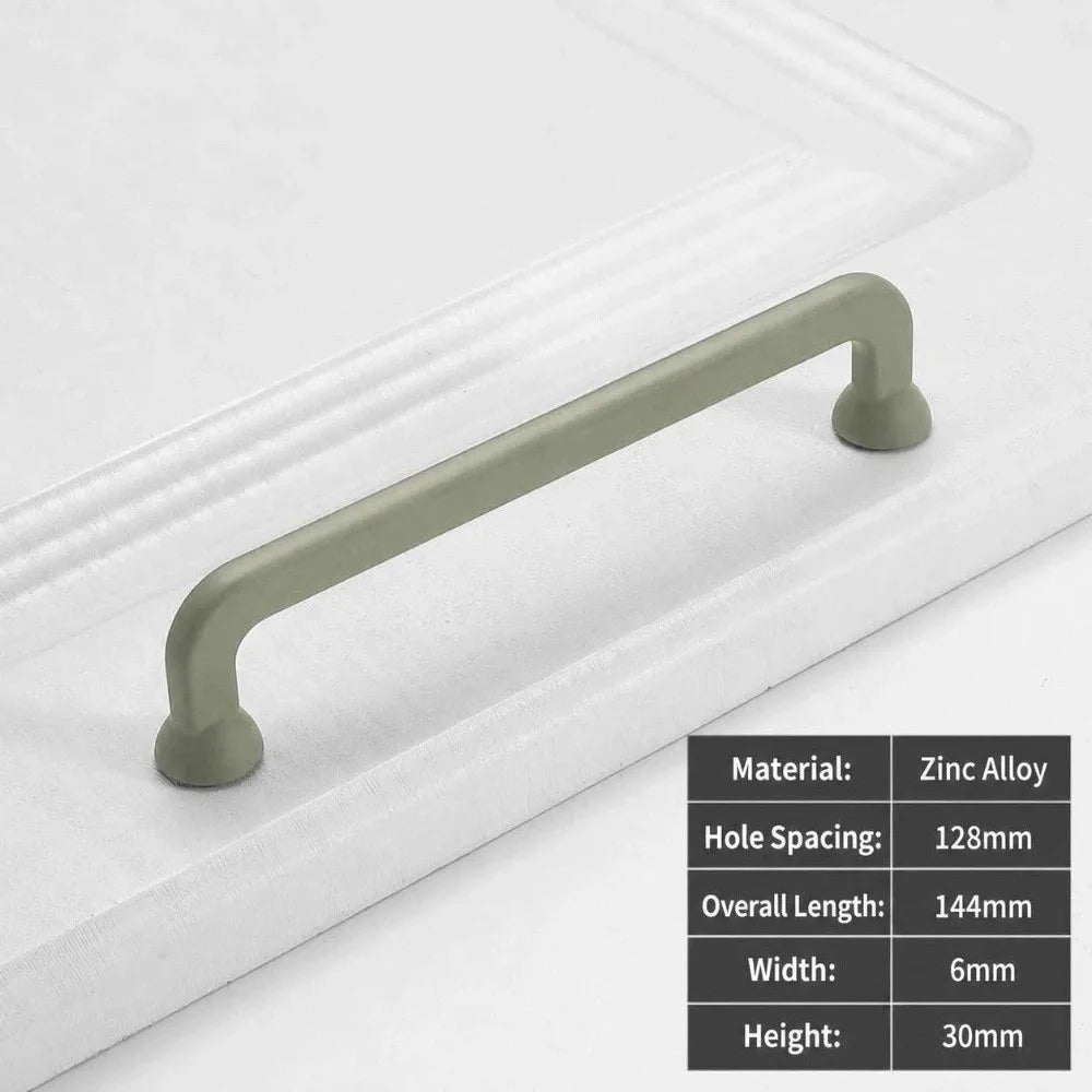 Zinc Alloy Cabinet Door Handle – Baked Paint Drawer Knob