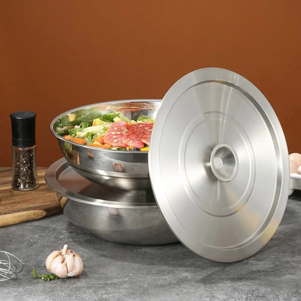 Stainless Steel Universal Pot Lid – Reusable Pan Cover
