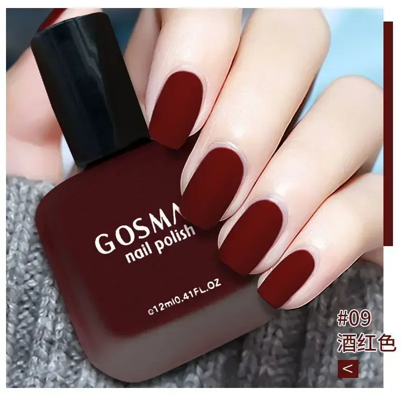 Handaiyan 12ml Frosted Matte Nail Gel Polish – Quick Dry