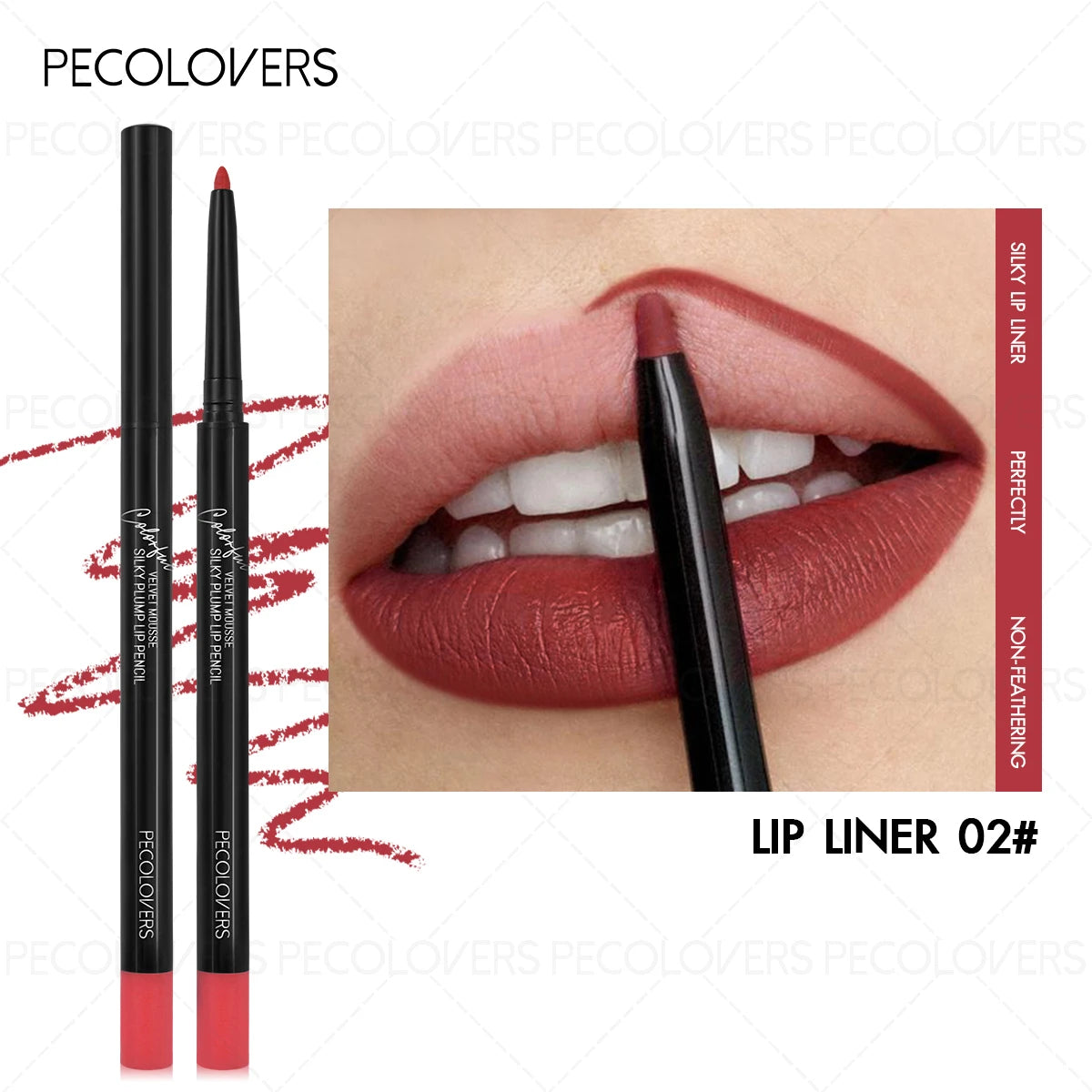 Waterproof Long-Lasting Lip Liner & Lipstick Pen | SAMMY
