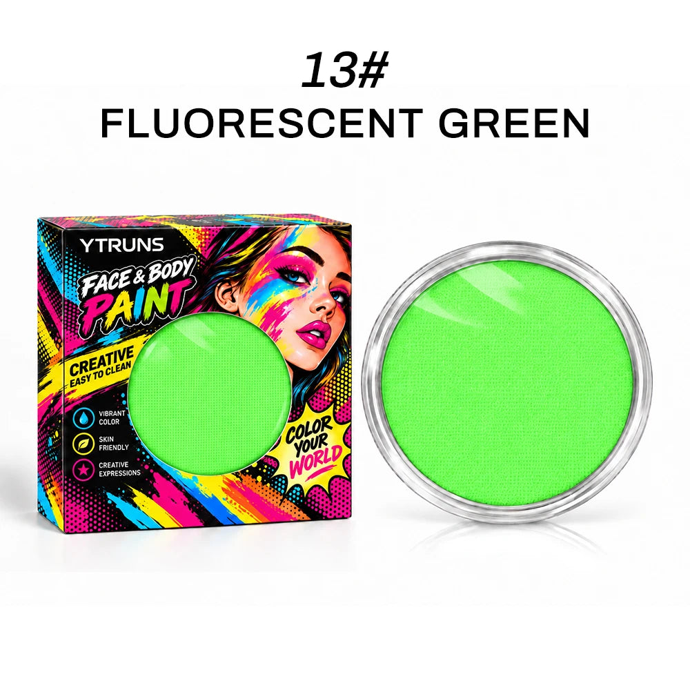 YTRUNS Water-Soluble Face & Body Paint Palette | Makeup