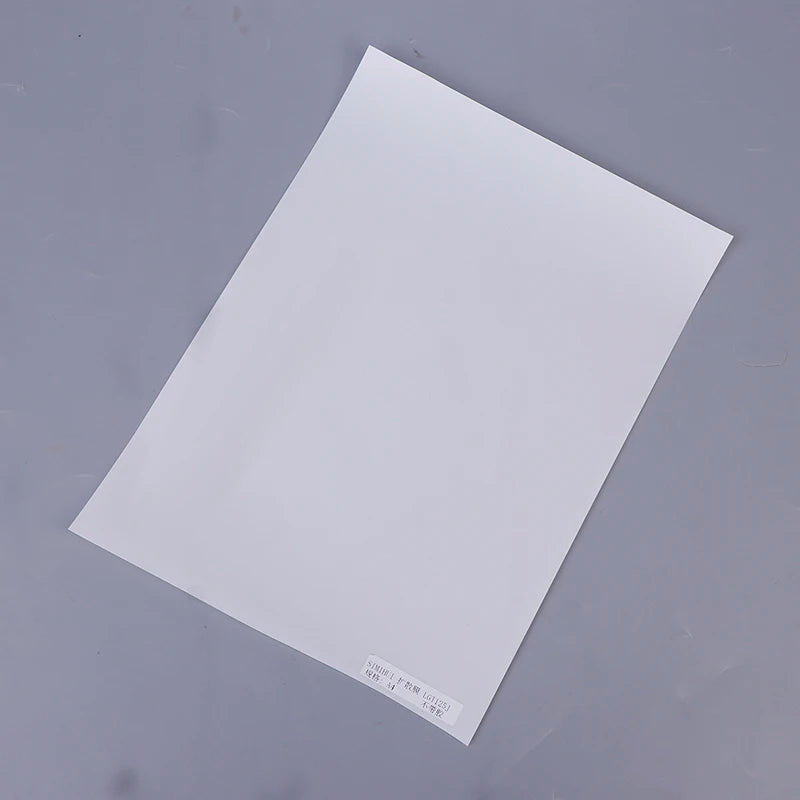 LED Light Diffusion Film 0.125mm PET Sheet for LCD & Light Boxes