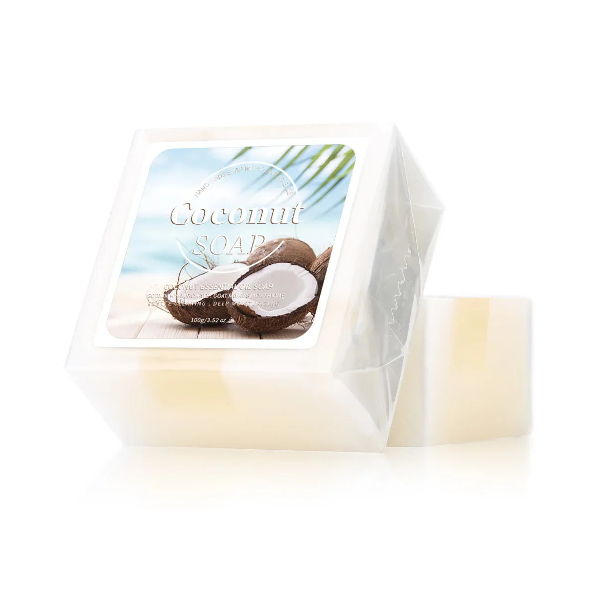 Coconut Milk & Goat Milk Handmade Soap Bar – 100g Organic