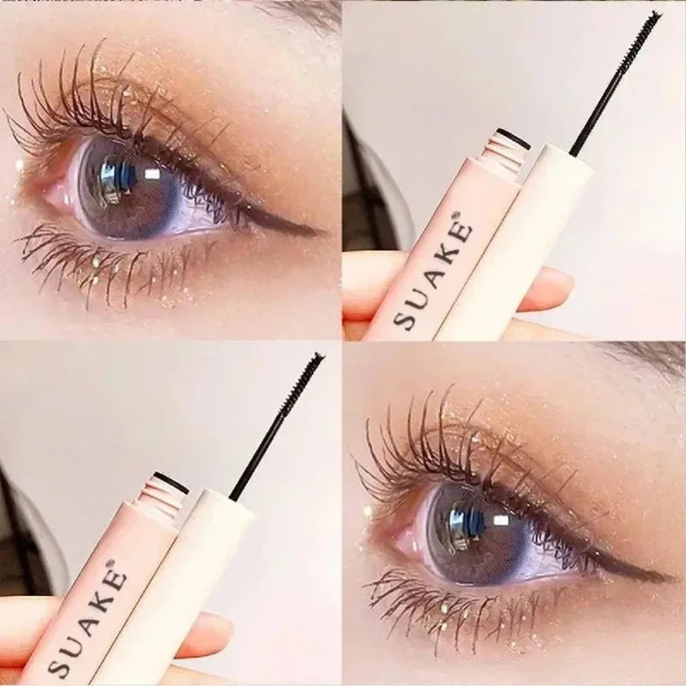 Ultra-Fine Brush Mascara – Waterproof Lengthening & Curling