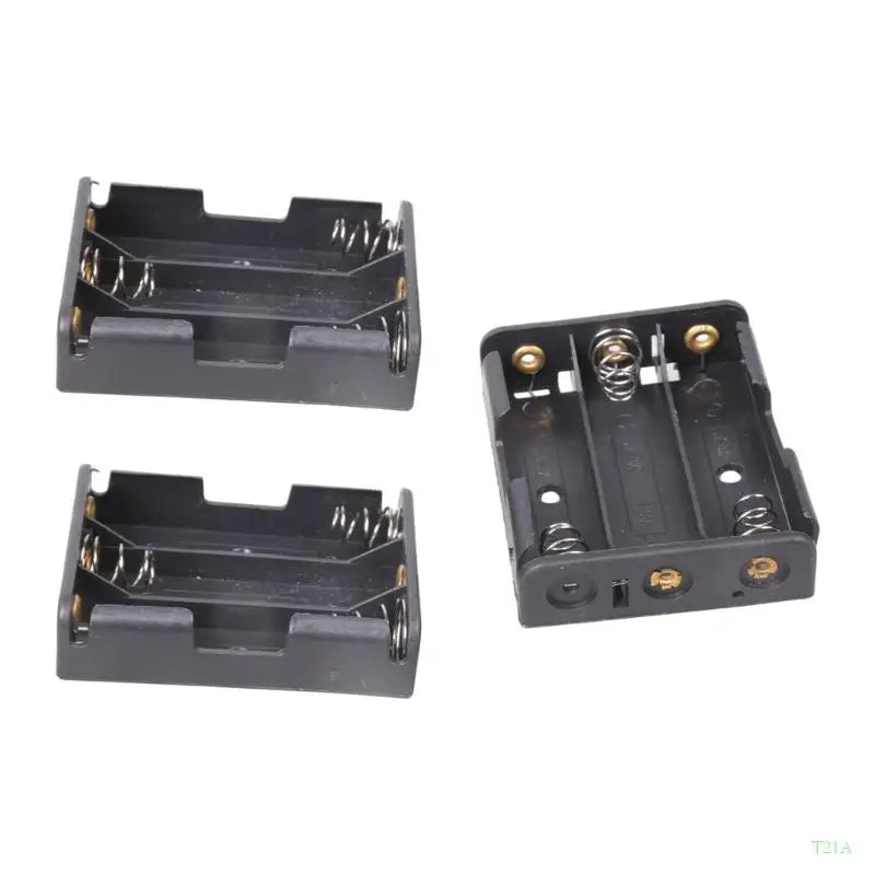 2A Battery Holder Solderable Pins – Reusable PCB Mount, 3-Pack