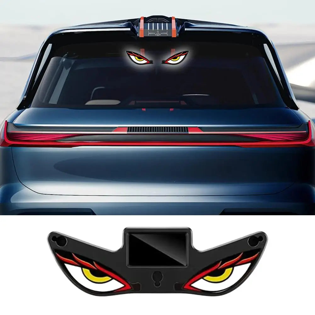 Solar Demon Eye LED Neon Light – Wireless Car Atmosphere Lamp
