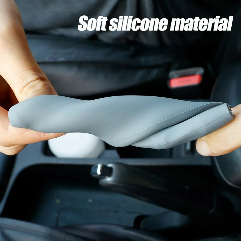 Universal Silicone Handbrake Cover – Anti-Slip Parking Grip