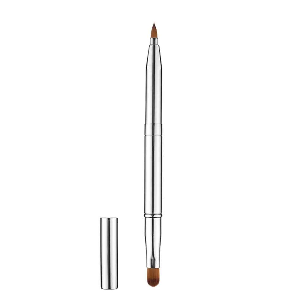 Retractable Dustproof Lip Brush – Portable Lipstick Applicator