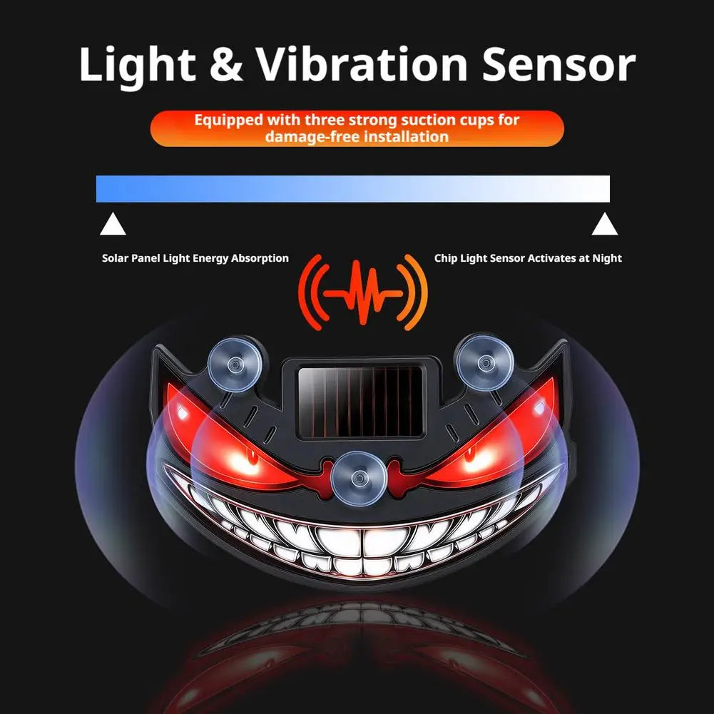 Solar Demon Eye Car LED Atmosphere Light | Wireless Neon