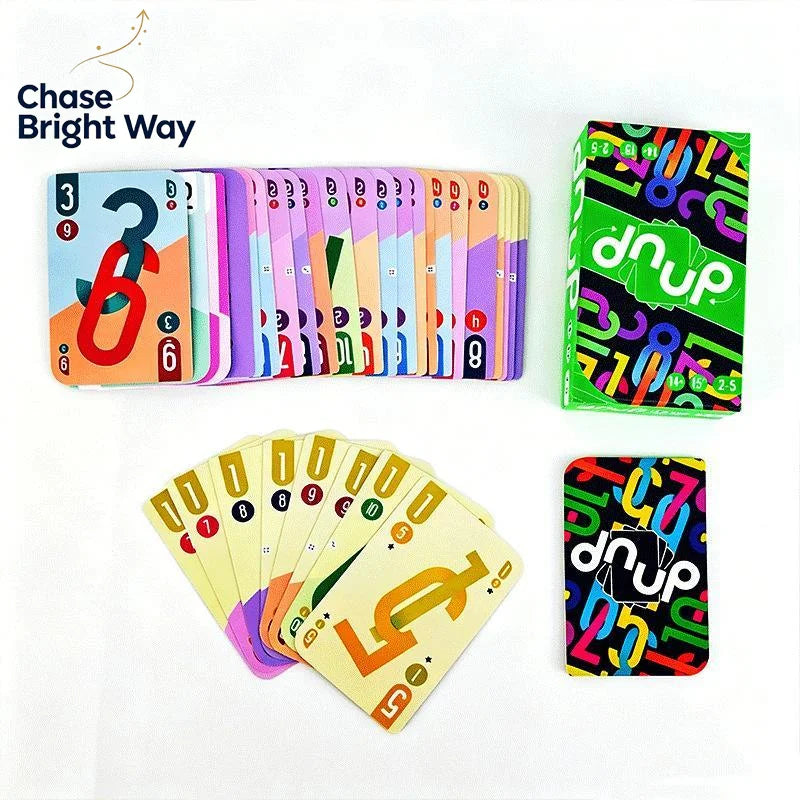 Dnup Strategy Card Game – 2–5 Players, Family Party Game