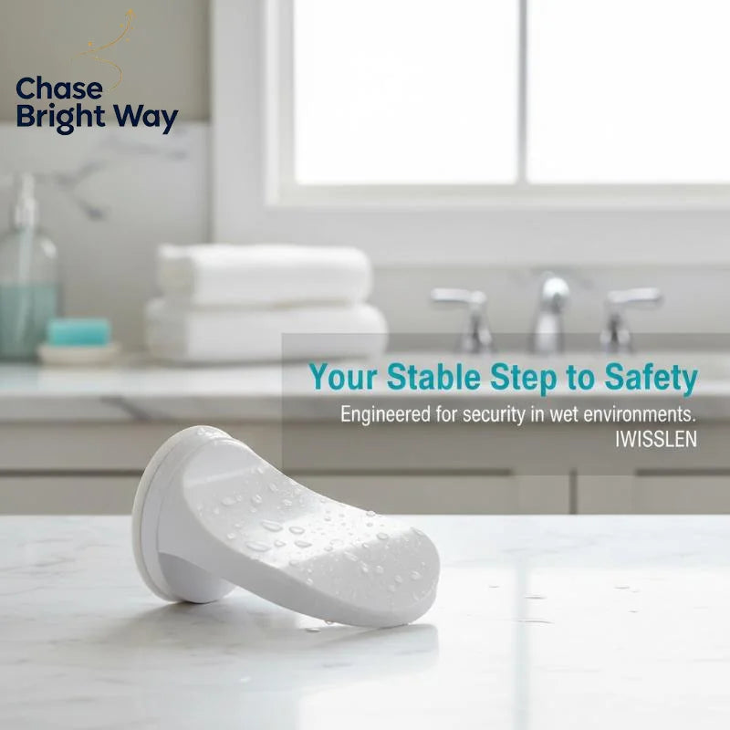 Suction Cup Shower Foot Rest – Non-Slip Plastic Pedal