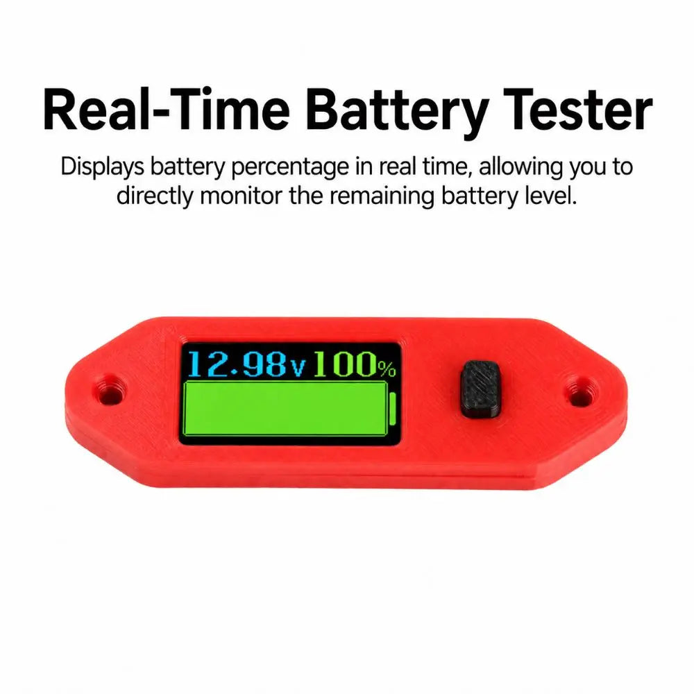 LCD Battery Voltage Capacity Indicator – Programmable Meter