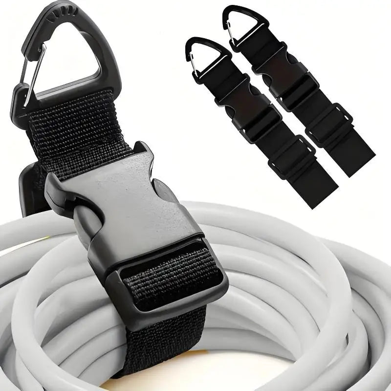 Heavy-Duty Adjustable Nylon Storage Straps 2/4-Pack Hose Ties
