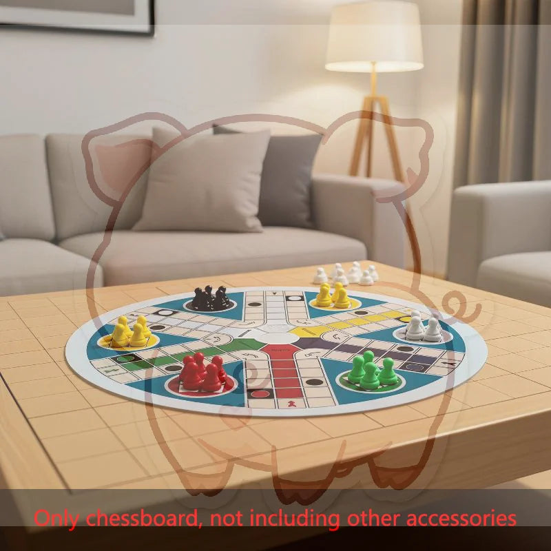 Portable Flying Chess Game for 2–6 Players | Family Board Game