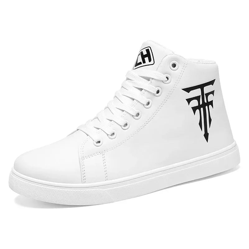 Men's High Top Sneakers – Non-Slip Waterproof Casual Shoes