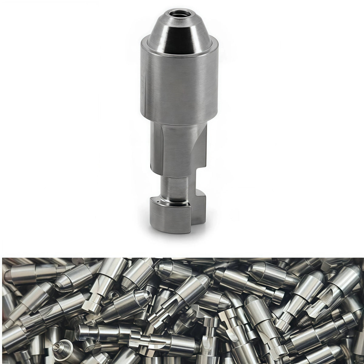 Titanium MUA Screw-Retained Prosthetic Component – Lab Analog