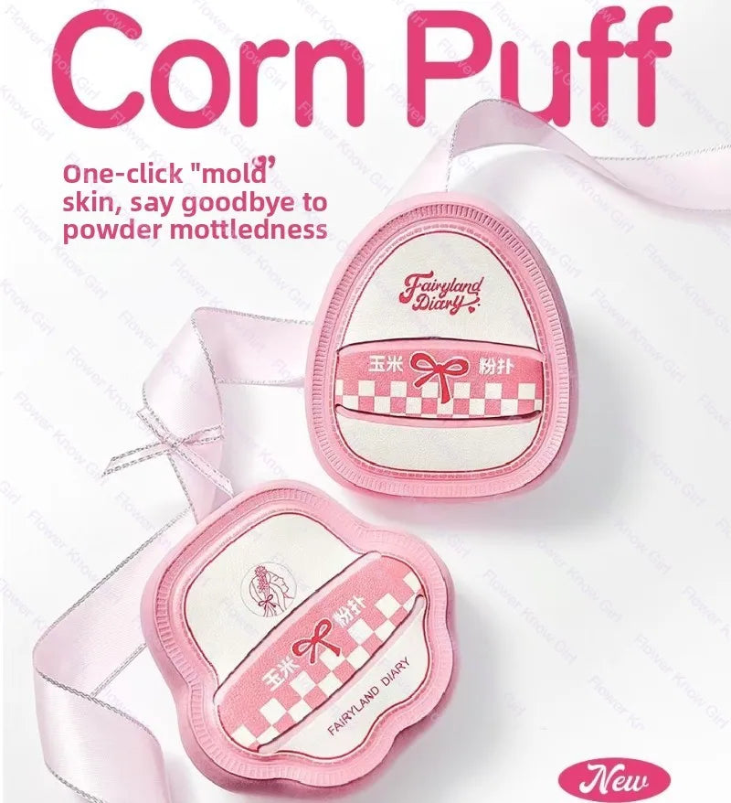 Marshmallow Thumb Powder Puff – Air Cushion Makeup Sponge 6cm