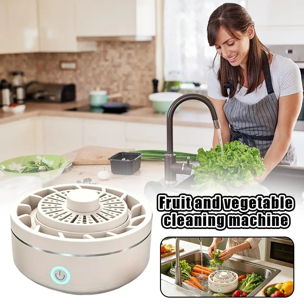 Wireless Fruit & Vegetable Purifier – Hydroxyl Ion Deep Cleaner