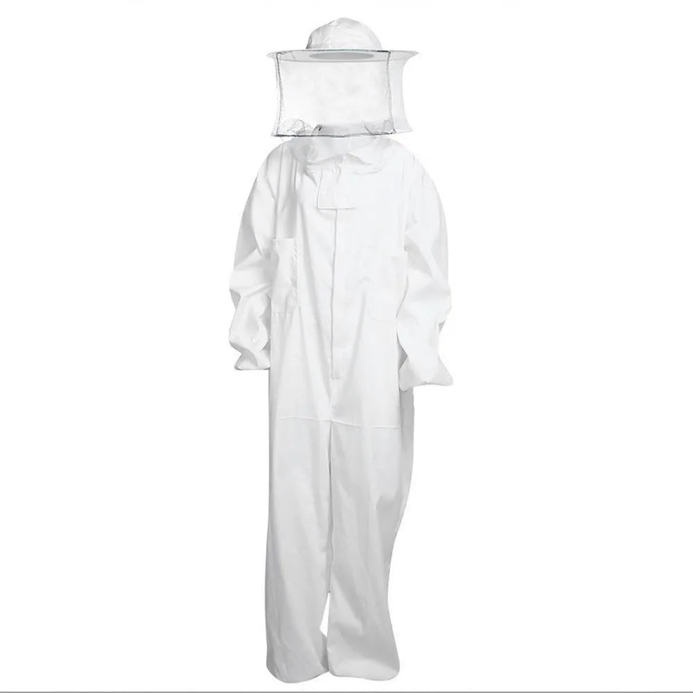 Professional Breathable Beekeeping Suit – Full Body Jumpsuit