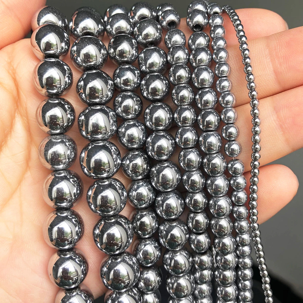 Yooperlite Fire Sodalite Round Stone Beads – 15" Jewelry Strand