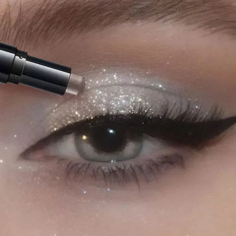 Shimmer Eyeshadow Stick – Waterproof Nude & Bronze Shadow Pen
