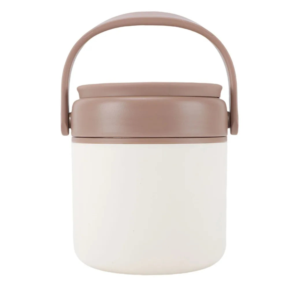 Vacuum Insulated Soup Cup 1L/1.4L – 304 Steel Foldable Handle