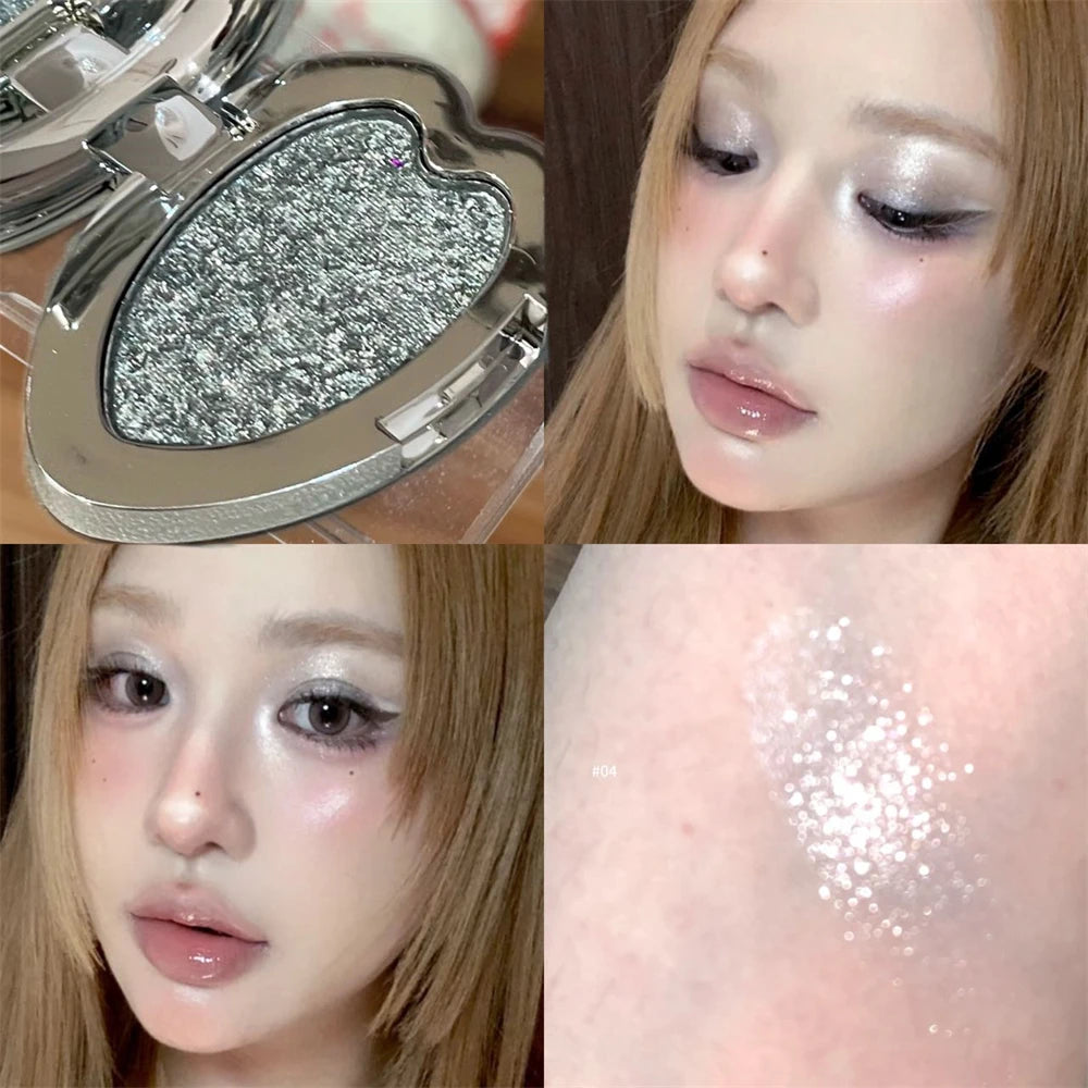 Pearlescent Lavender Cream Eyeshadow & Face Highlighter