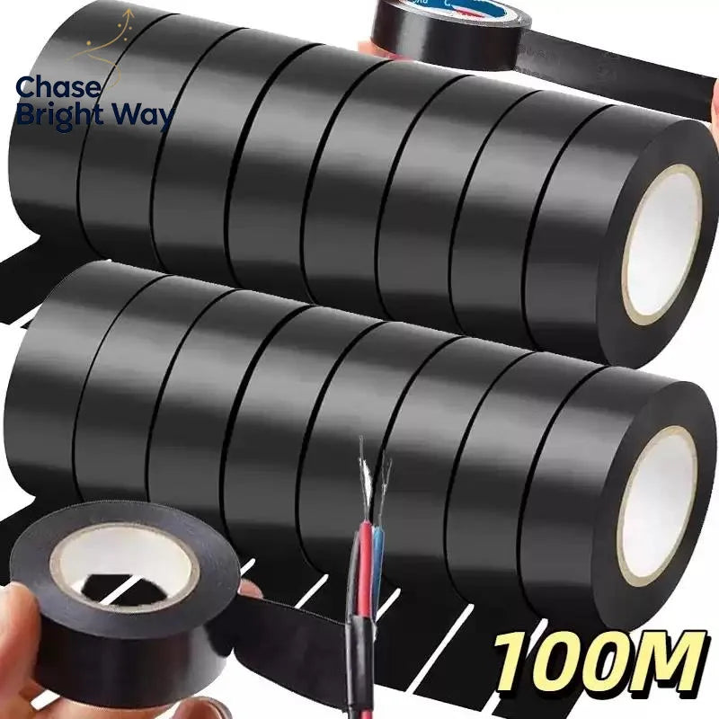 Flame Retardant PVC Electrical Insulation Tape | 1–10 Rolls 10M