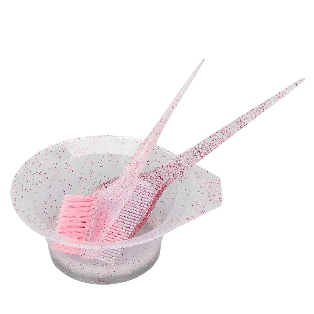 Professional Hair Dye Brush Set – Bowl, Tinting & Comb Brush