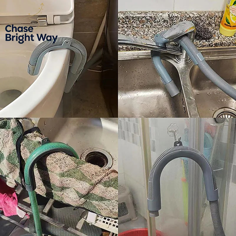 U-Shaped Drain Hose Holder – Washing Machine & Dishwasher Clip