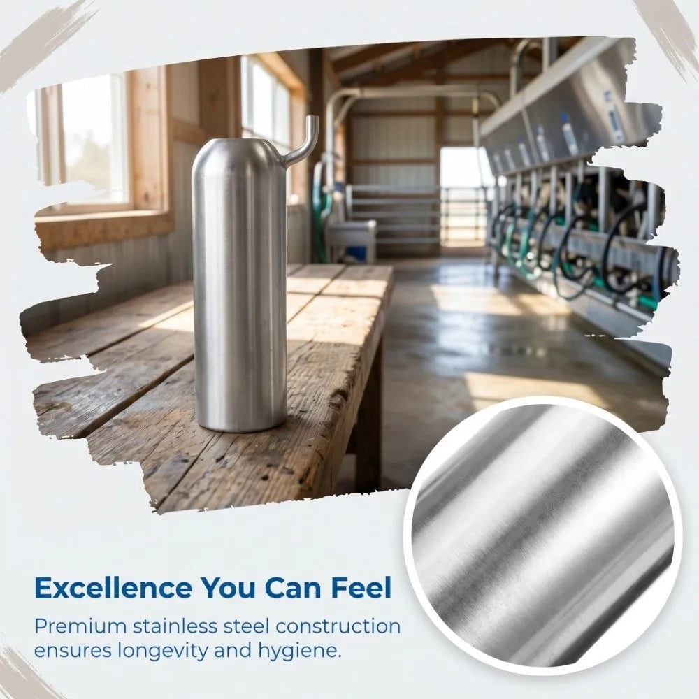 Stainless Steel Milk Teat Cup – Dairy Milking Machine Part