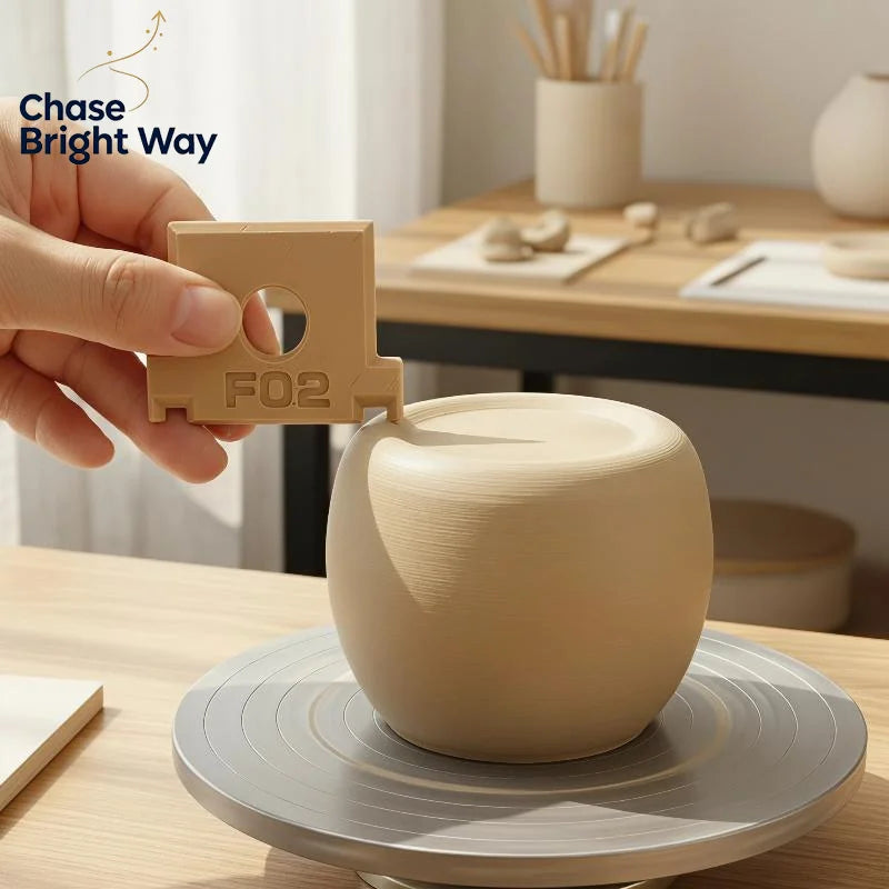 Pottery Clay Trimming Scraper – Multi-Size Non-Slip Ceramic Tool