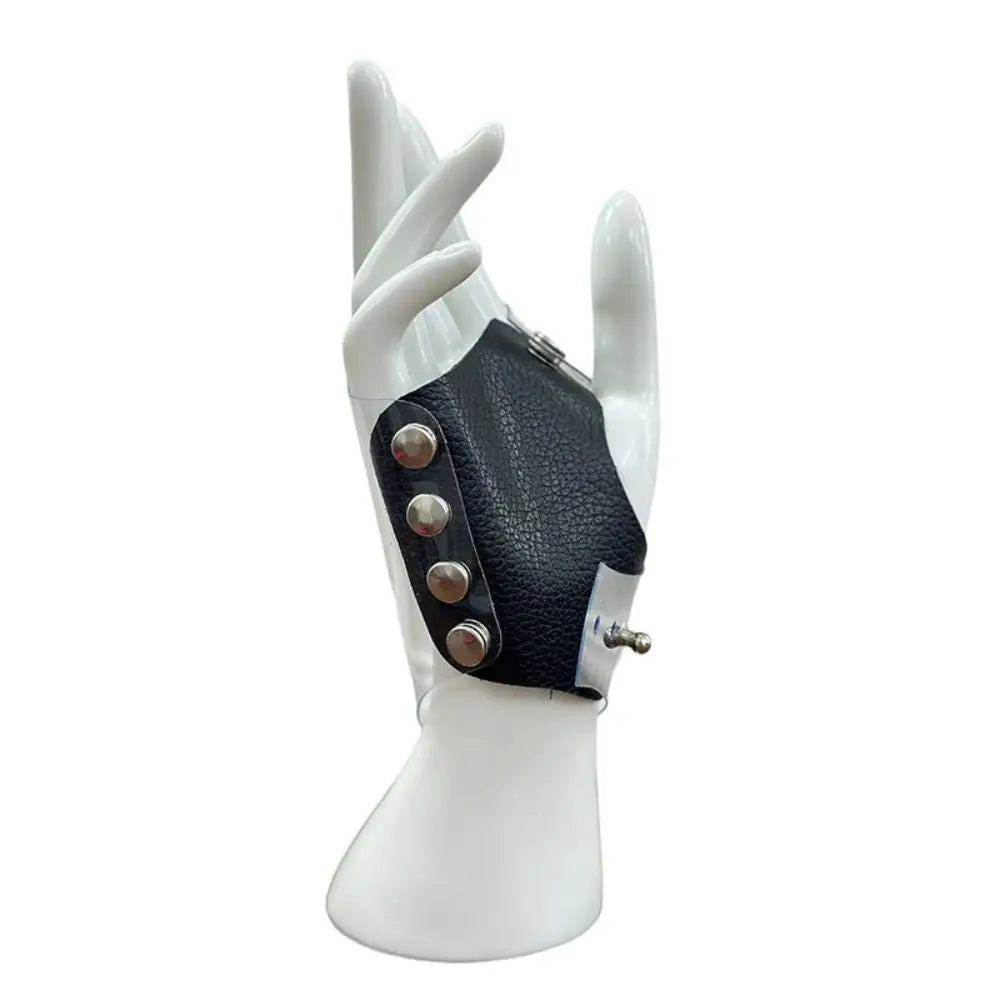 PU Leather Makeup Artist Palette Glove – Wearable & Easy Clean