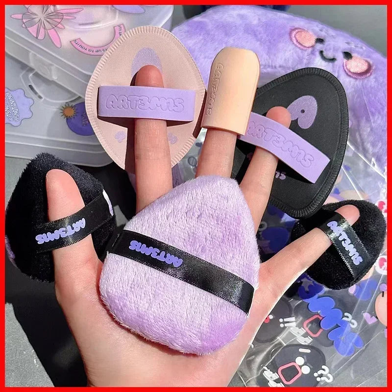 Double-Sided Flocking Powder Puff Setting Tool – 6cm