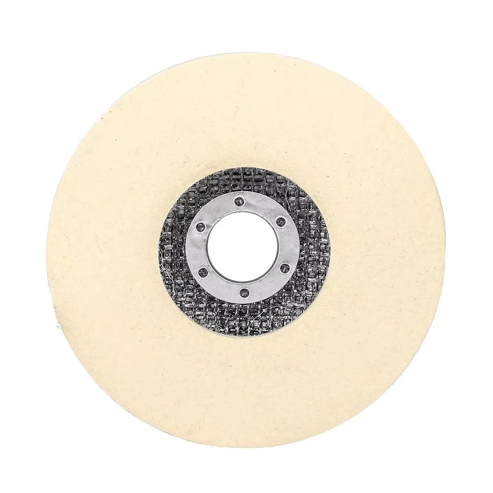 Wool Felt Flap Polishing Disc 125mm – Angle Grinder Buffing