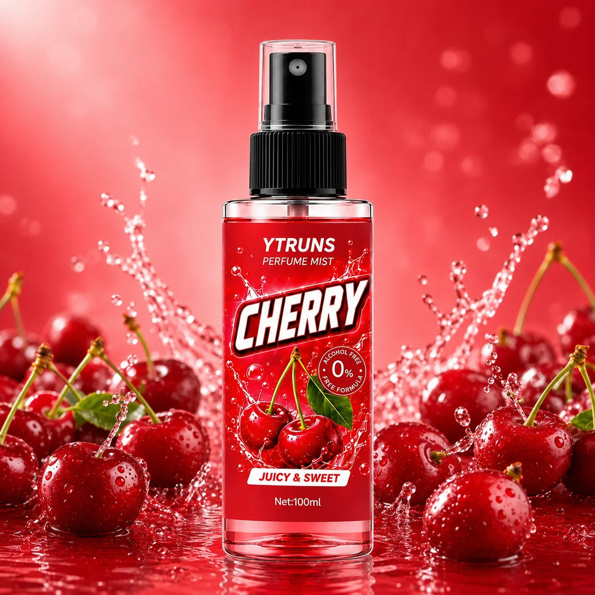 SAMMY Cherry Perfume Spray – Sweet Fruity Long-Lasting Scent