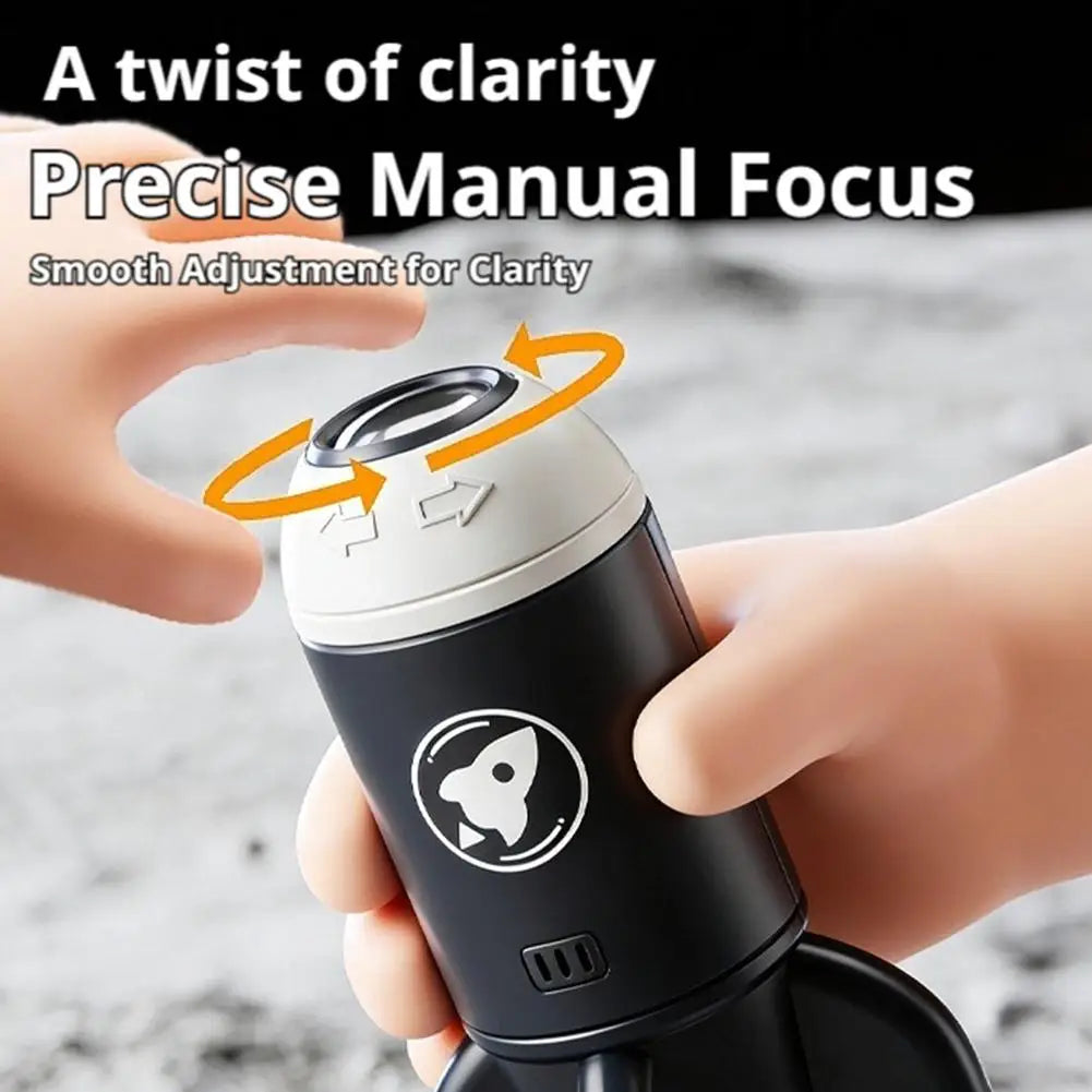 USB Galaxy Projector – 360° Rotating LED Starry Sky Night Light
