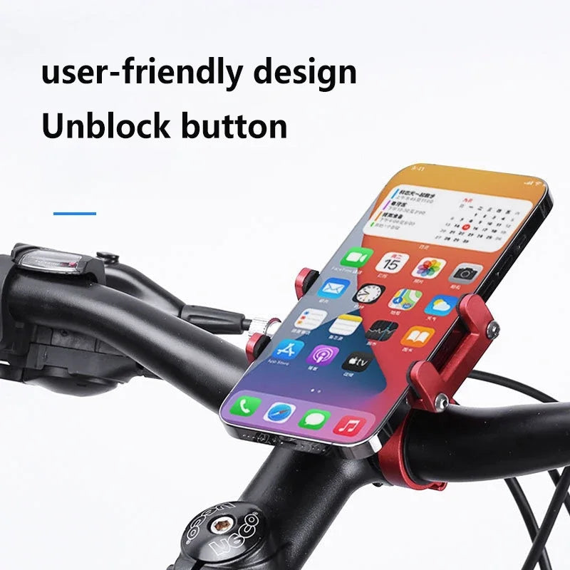 Universal Bike & Motorcycle Handlebar Phone Mount – Metal