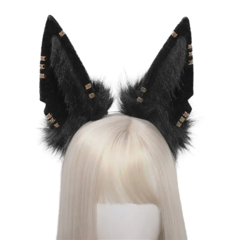 Wolf Ears Furry Headband – Cosplay Animal Hair Hoop