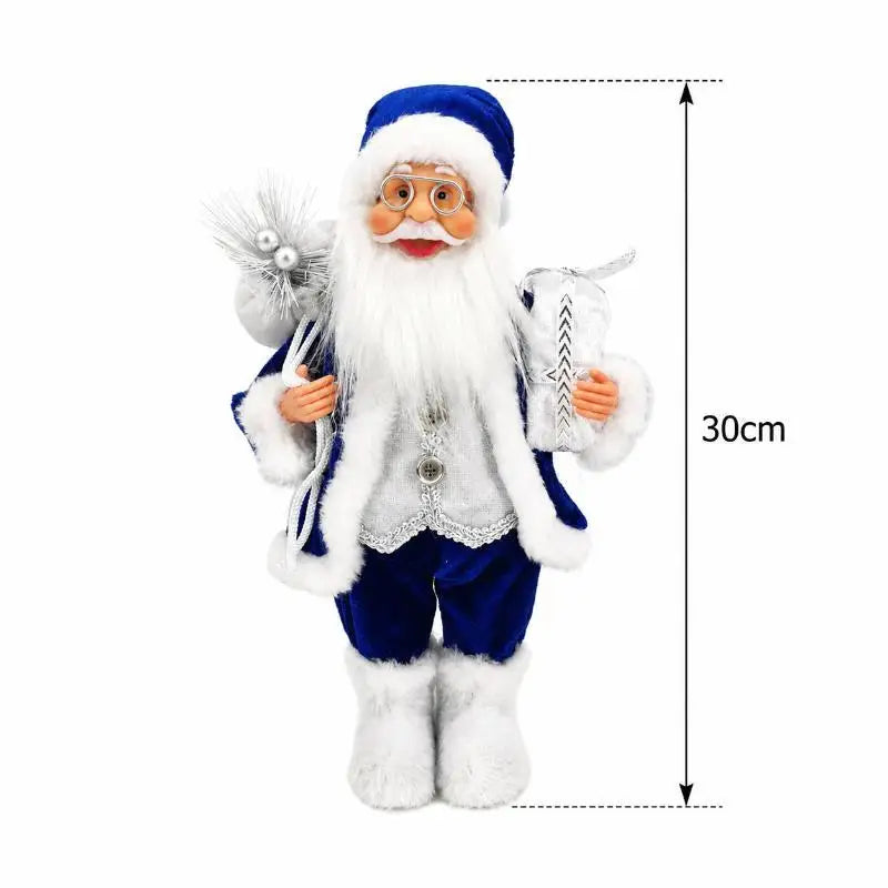Santa Claus Standing Figurine | Outdoor Christmas Garden Decor