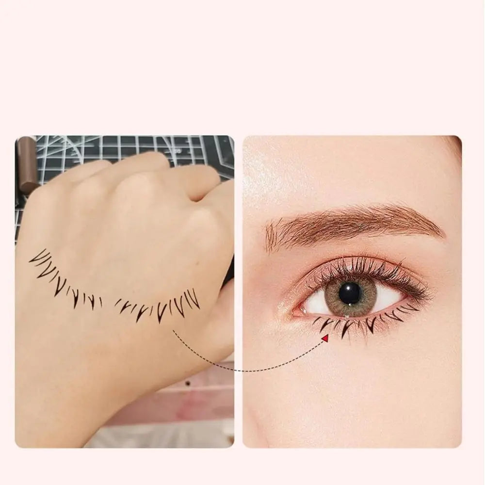V-Shape False Eyelash Stamp – DIY Eyeliner Seal Makeup Tool