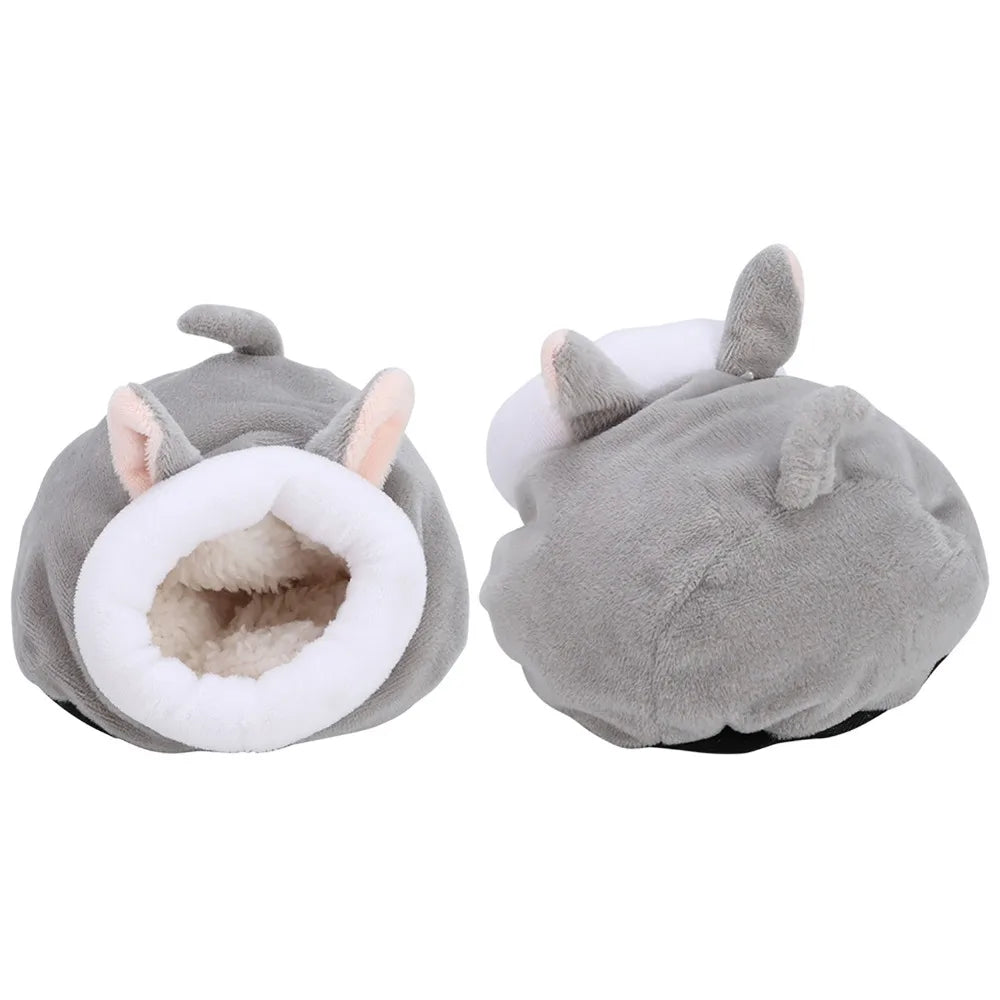 Cozy Small Pet Sleeping Nest – Fleece Hideout for Hamsters